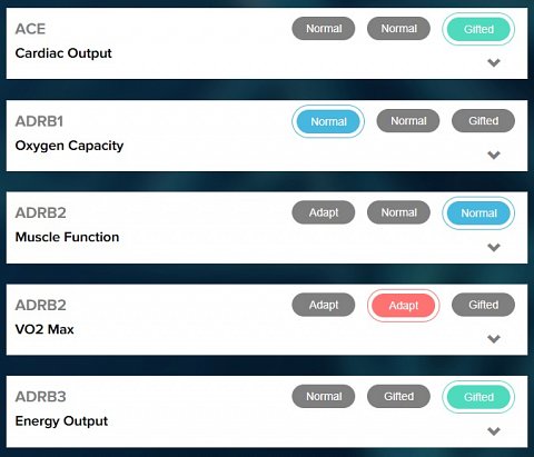 A selection of my Endurance results.